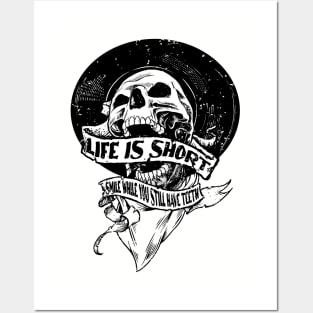 life is short Posters and Art